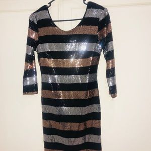 Sequin cocktail dress